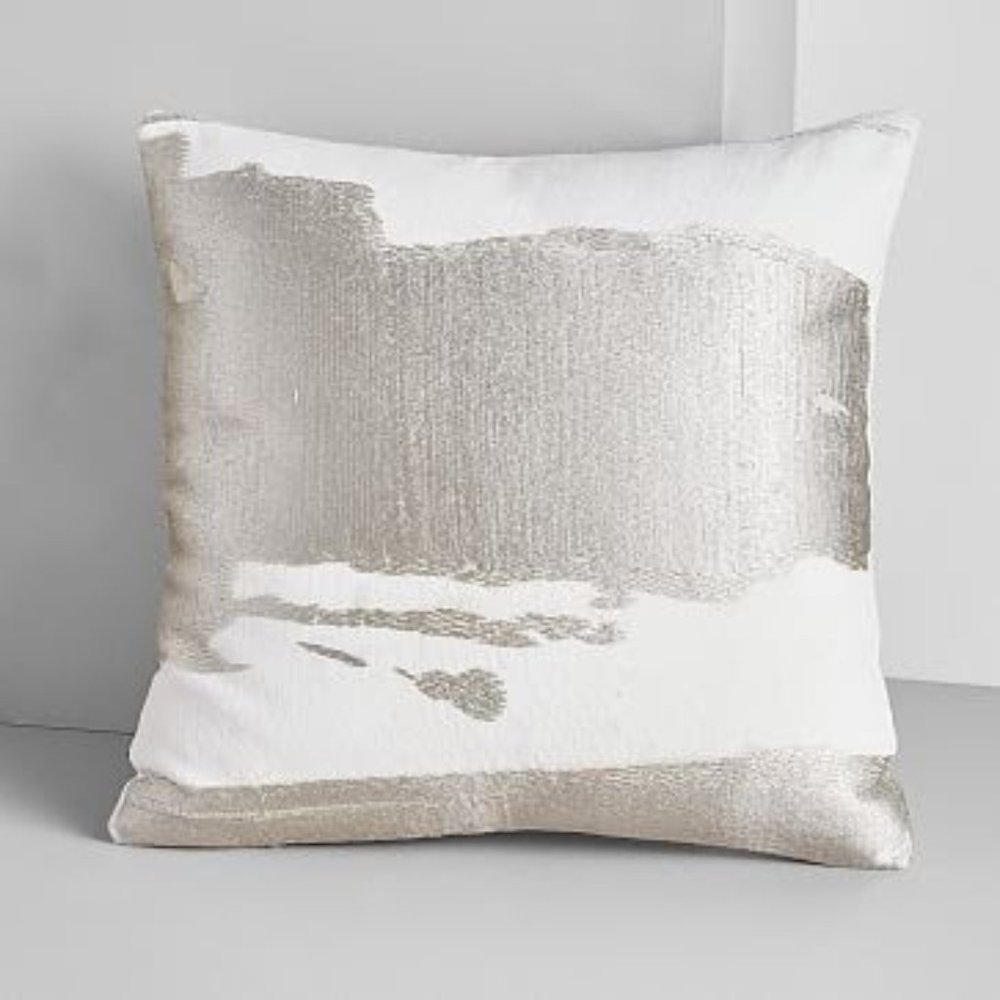 West Elm Ink Abstract Pillow Covers